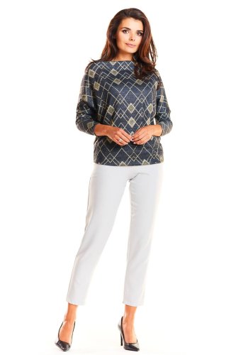 Bluzka Złoto-granatowa IN187 