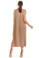 Kamizelka M197 beige-3 9443  | 492-Beige-SM