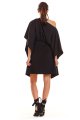 Sukienka M196 black-4 9448  | 493-Black-ONE-SIZE