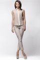 Koszula A023 beige-1 9453  | 50-Beige-L