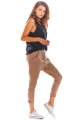 Spodnie M217 beige-1 9466  | 523-Beige-SM