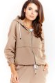Bluza M225 beige-2 9481  | 534-Beige-SM