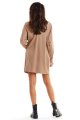 Sukienka M227 beige-3 9485  | 536-Beige-ONE-SIZE