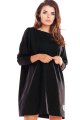 Sukienka M227 black-1 9486  | 536-Black-ONE-SIZE