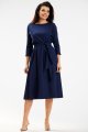 Sukienka A343 navy-1 9492  | 547-Navy-L