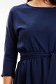 Sukienka A343 navy-4 9492  | 547-Navy-L