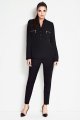 Koszula A051 black-2 9493  | 55-Black-S