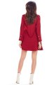 Sukienka A344 claret-6 9497  | 550-Claret-S