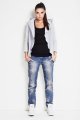 Bluza A033 gray-2 9499  | 56-Gray-SM