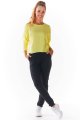 Bluzka M234 yellow-5 9504  | 586-Yellow-SM
