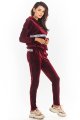 Spodnie A372 claret-2 9515  | 626-Claret-S