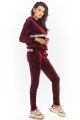 Spodnie A372 claret-2 9515  | 626-Claret-L