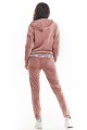 Spodnie A372 pink-3 9516  | 626-Pink-S