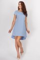 Sukienka A088 blue-1 9517  | 63-Blue-S