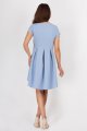 Sukienka A088 blue-2 9517  | 63-Blue-S