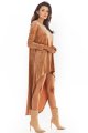 Sukienka A379 beige-3 9520  | 631-Beige-S
