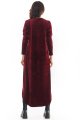Sukienka A379 claret-4 9522  | 631-Claret-S
