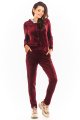 Bluza A373 claret-4 9526  | 632-Claret-S