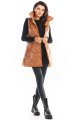 Kamizelka A383 beige-3 9528  | 639-Beige-SM