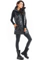 Kamizelka A383 black-4 9529  | 639-Black-SM