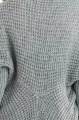 Sweter A391 gray-6 9537  | 649-Gray-ONE-SIZE