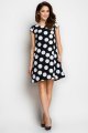 Sukienka A099 navy-2 9539  | 65-Navy-S