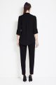 Koszula A106 black-2 9541  | 68-Black-S