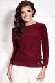 Sweter A109 claret-2 9549  | 70-Claret-S