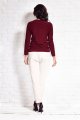 Sweter A109 claret-3 9549  | 70-Claret-S