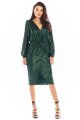 Sukienka A399 green-9 9555  | 712-Green-S