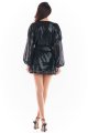 Sukienka A400 black-8 9557  | 713-Black-SM