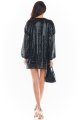 Sukienka A400 black-9 9557  | 713-Black-SM