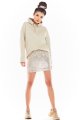 Spódnica A403 beige-4 9562  | 719-Beige-S
