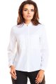 Koszula A249 white-4 9565  | 203-White-S