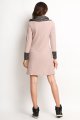 Sukienka A113 beige-2 9571  | 74-Beige-S