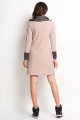Sukienka A113 beige-4 9571  | 74-Beige-S