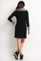 Sukienka A113 black-2 9572  | 74-Black-XL