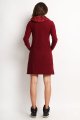 Sukienka A113 claret-2 9573  | 74-Claret-S