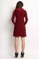 Sukienka A113 claret-2 9573  | 74-Claret-XL
