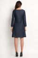 Sukienka A114 navy-3 9574  | 75-Navy-S