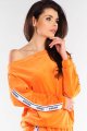 Bluza A408 orange-1 9577  | 769-Orange-SM