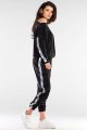 Spodnie A409 black-3 9580  | 771-Black-SM