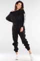 Spodnie A409 black-5 9580  | 771-Black-SM
