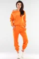 Spodnie A409 orange-2 9581  | 771-Orange-SM