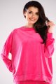 Bluza A410 pink-1 9586  | 774-Pink-ONE-SIZE