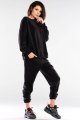 Spodnie A411 black-3 9588  | 775-Black-S