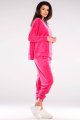Spodnie A411 pink-3 9591  | 775-Pink-S