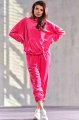 Spodnie A411 pink-5 9591  | 775-Pink-S