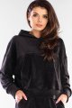 Bluza A412 black-1 9593  | 776-Black-SM