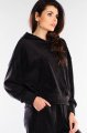 Bluza A412 black-2 9593  | 776-Black-SM